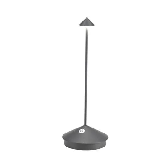 Lampe de Table LED Sans Fil - Éclairage Dimmable Rechargeable USB en Aluminium et Polycarbonate