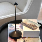 Lampe de Table LED Sans Fil - Éclairage Dimmable Rechargeable USB en Aluminium et Polycarbonate