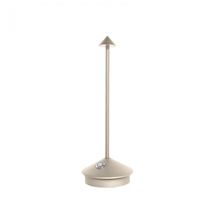Lampe de Table LED Sans Fil - Éclairage Dimmable Rechargeable USB en Aluminium et Polycarbonate
