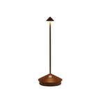 Lampe de Table LED Sans Fil - Éclairage Dimmable Rechargeable USB en Aluminium et Polycarbonate