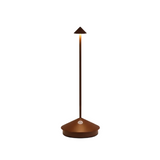 Lampe de Table LED Sans Fil - Éclairage Dimmable Rechargeable USB en Aluminium et Polycarbonate