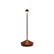 Lampe de Table LED Sans Fil - Éclairage Dimmable Rechargeable USB en Aluminium et Polycarbonate