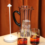 Lampe de Table LED Sans Fil - Éclairage Dimmable Rechargeable USB en Aluminium et Polycarbonate