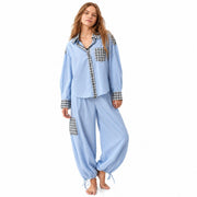 Ensemble de Pyjama Deux Pièces - Coton et Élasthanne avec Coupe Extensible