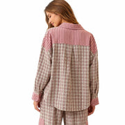 Ensemble de Pyjama Deux Pièces - Coton et Élasthanne avec Coupe Extensible