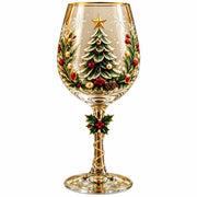 Ensemble de Verres à Boire de Noël - Motifs Festifs Père Noël, Renne et Bonhomme de Neige