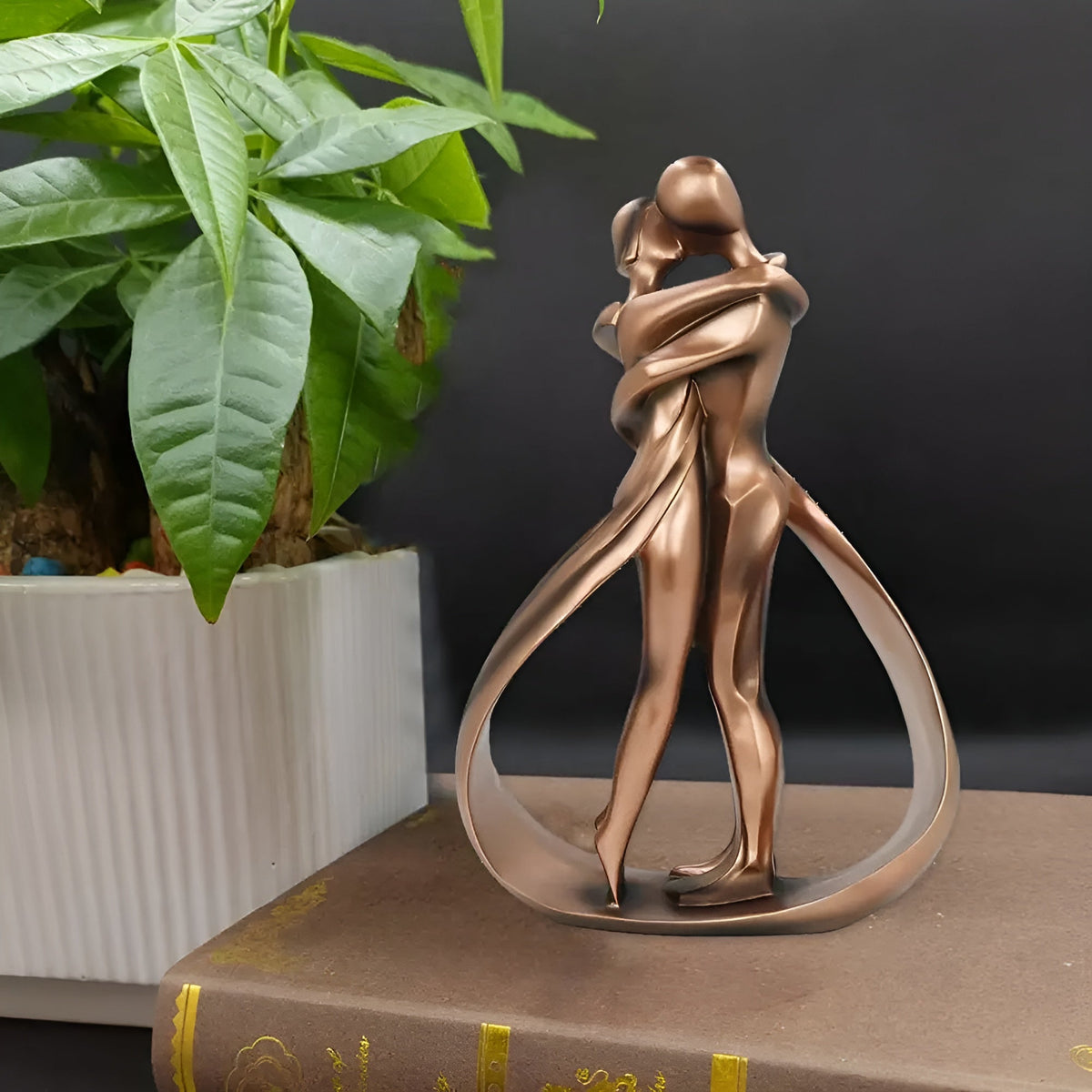 Statue Décorative en Résine - Figurine pour Table Étagère et Console