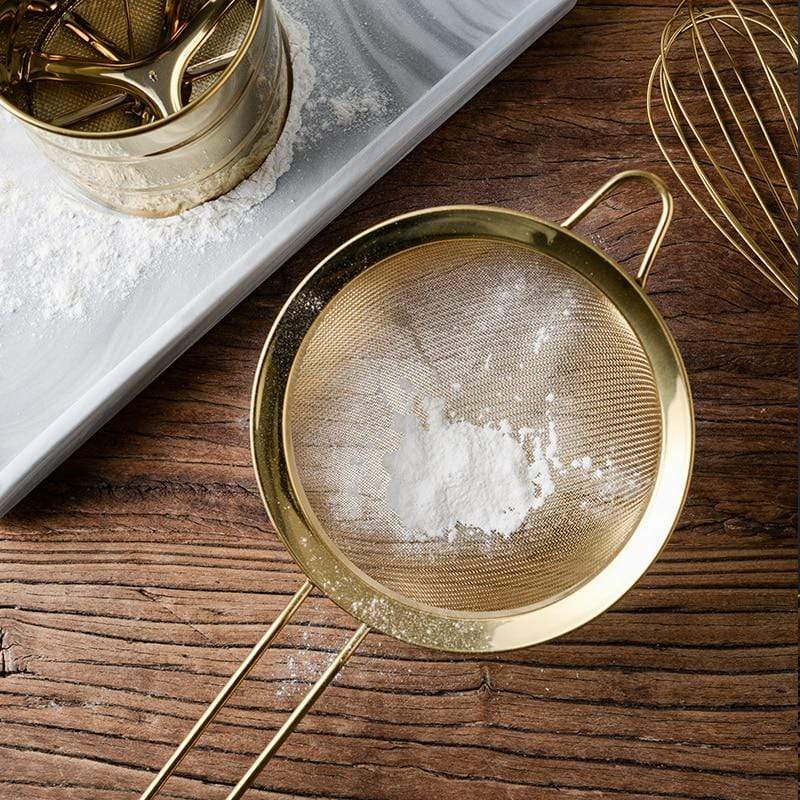 Passoire et Égouttoir de Cuisine 3-en-1 - Plastique Sans BPA Avec Maille en Acier Inoxydable