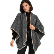 Grand Foulard Triangulaire Style Pashmina - Châle Uni en Tissu Léger et Doux
