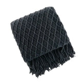Plaid en Cachemire - Style Nordique pour Canapé et Lit