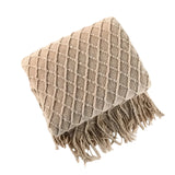 Plaid en Cachemire - Style Nordique pour Canapé et Lit