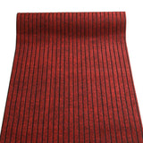 Paillasson Rayé en Polyester - Tapis Rectangulaire pour Entrée