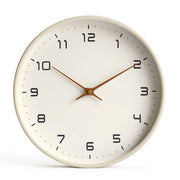 Horloge Murale Ronde en Bois - Mouvement Quartz Silencieux au Design Scandinave