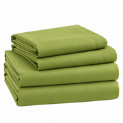 Housse de Couette Lin - Linge de Lit Respirant Uni pour Toutes les Saisons