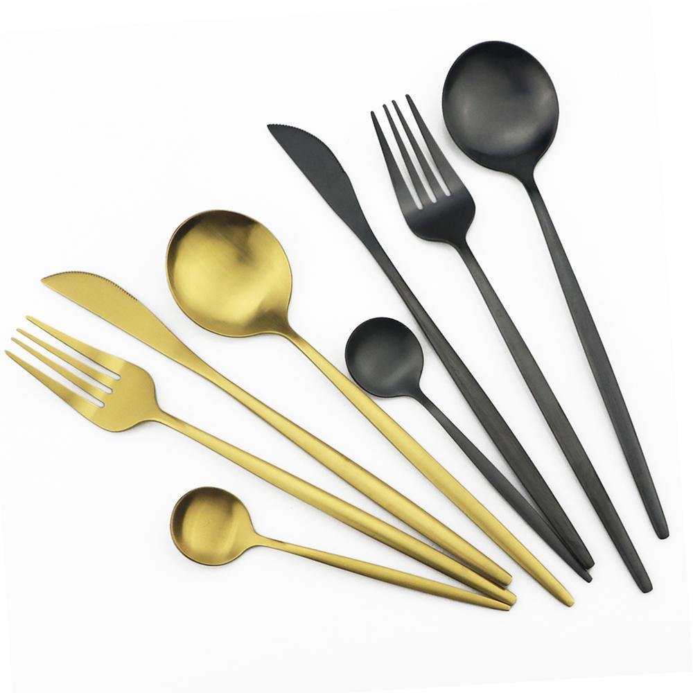 Ensemble de Couverts en Acier Inoxydable - Set de 36 Pièces pour les Repas