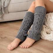 Jambières Tricotées en Acrylique - Coupe Élastique et Longueur de 40 cm pour Automne et Hiver