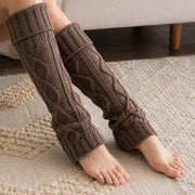 Jambières Tricotées en Acrylique - Coupe Élastique et Longueur de 40 cm pour Automne et Hiver