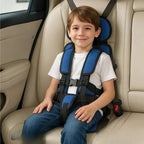 Siège Auto Enfant Portable | Design Pliable & Soutien Rembourré | Harnais à Cinq Points avec Montage Rapide | Valuna