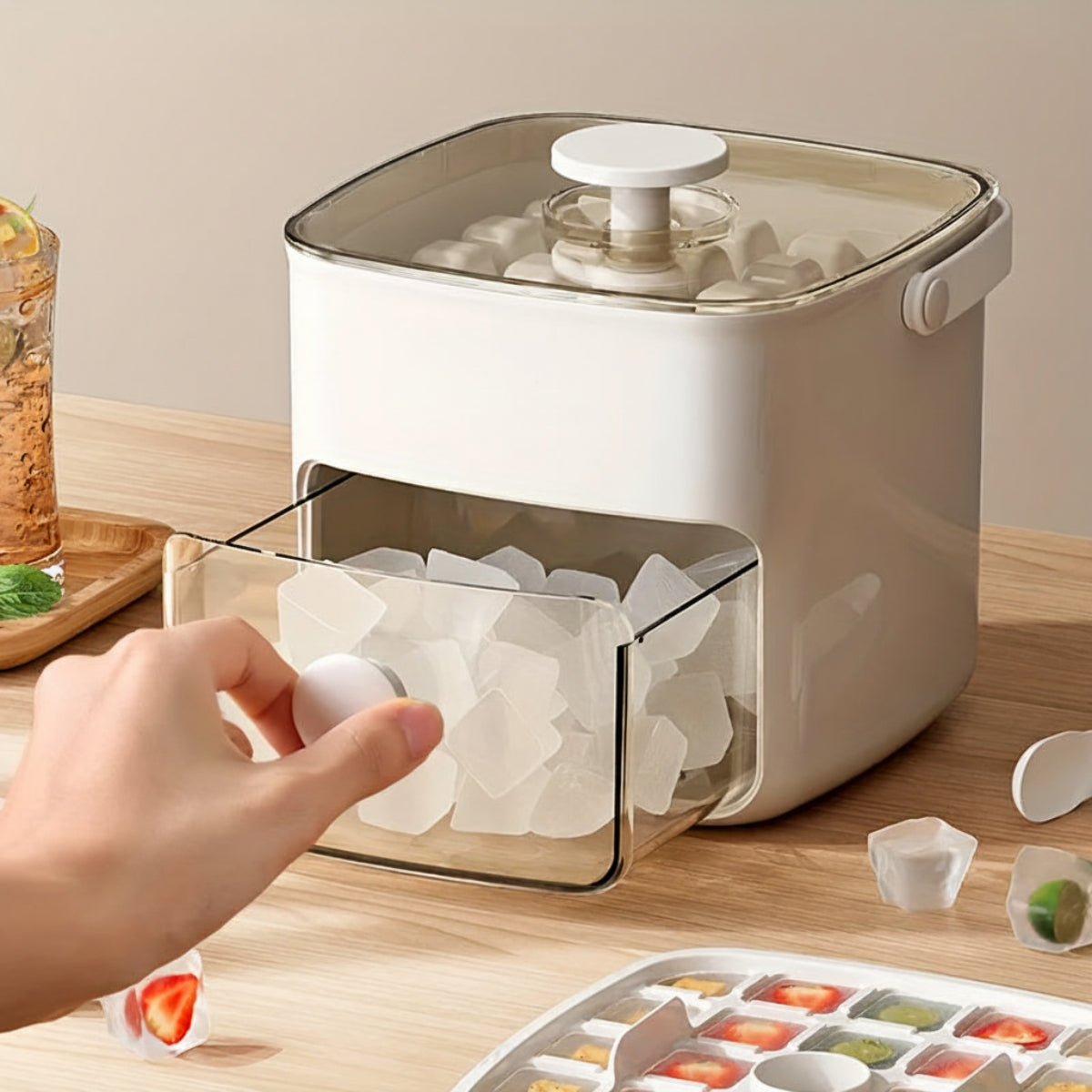 Machine à Glace - Modèle Électrique de Comptoir avec Arrêt Automatique