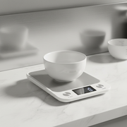 Balance Numérique de Cuisine - Précision de 0,1 g avec Plateau en Acier Inoxydable