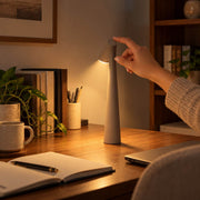 Lampe de Table LED Sans Fil - Lampe Rechargeable en Aluminium avec Variation Tactile à 3 Niveaux