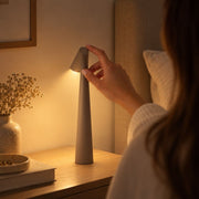 Lampe de Table LED Sans Fil - Lampe Rechargeable en Aluminium avec Variation Tactile à 3 Niveaux