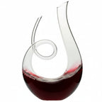 Carafe à Vin en Spirale - Carafe en Verre pour Service et Aération du Vin