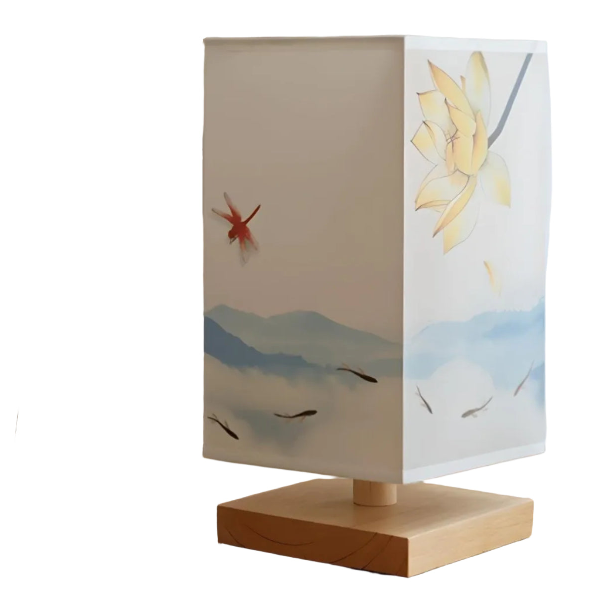 Lampe de Table LED avec Éclairage Blanc Chaud - Lampe de Table en Métal et Verre