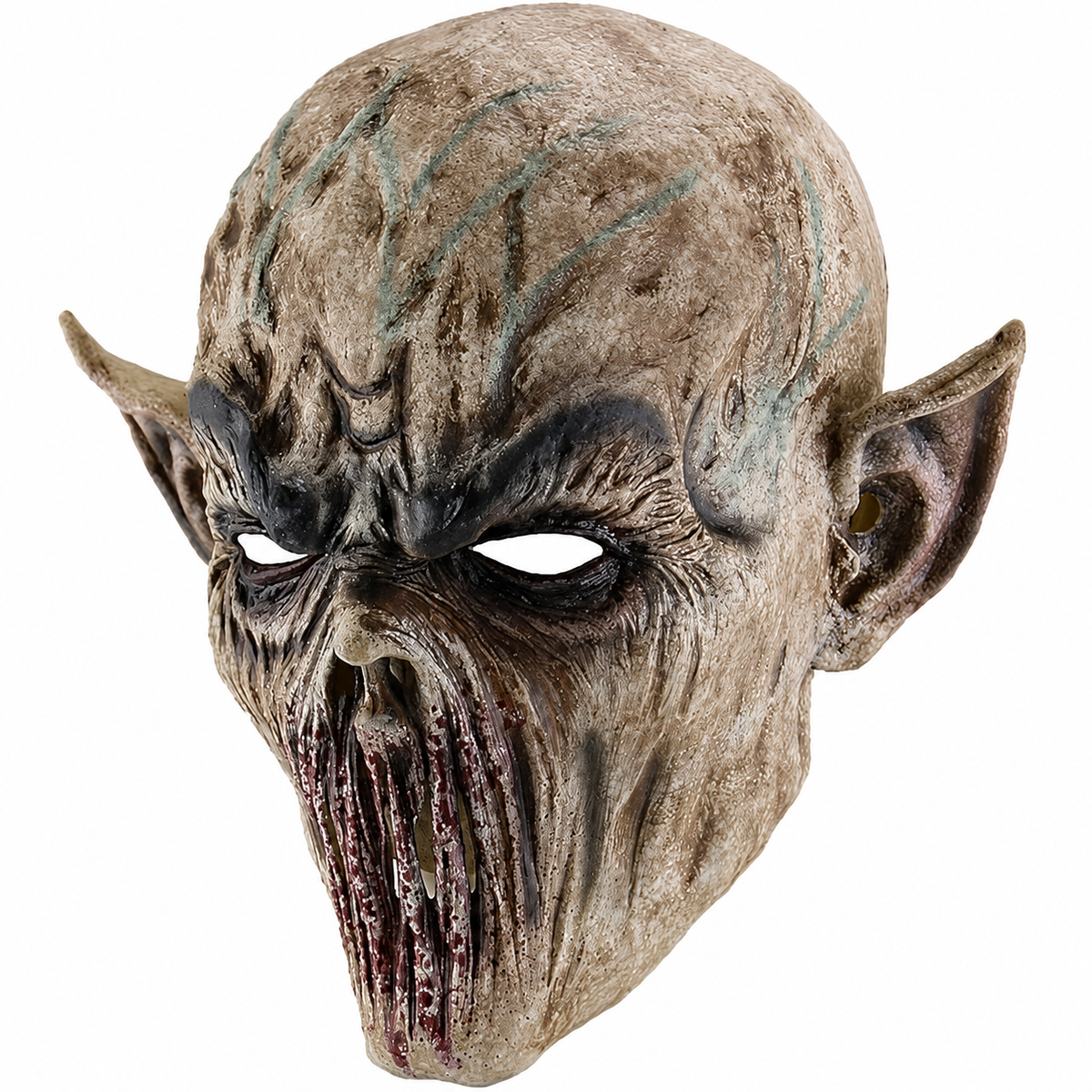 Masque Monstre Halloween Adulte - Design Horrifique Couvre-Visage pour Costumes et Événements