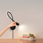 Applique Murale 2-en-1 à Commande Tactile - Lampe LED Rechargeable par USB pour Lecture