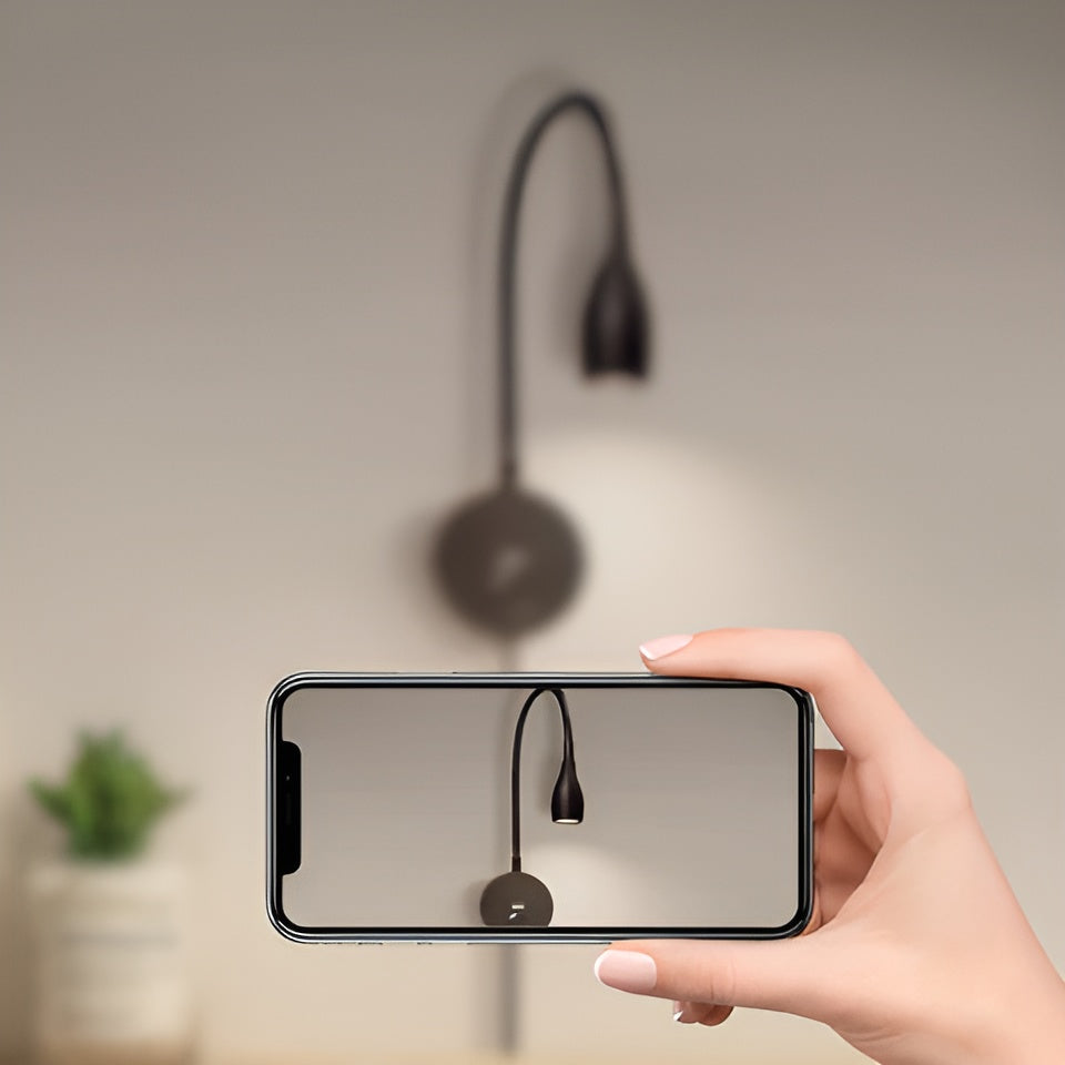 Applique Murale 2-en-1 à Commande Tactile - Lampe LED Rechargeable par USB pour Lecture