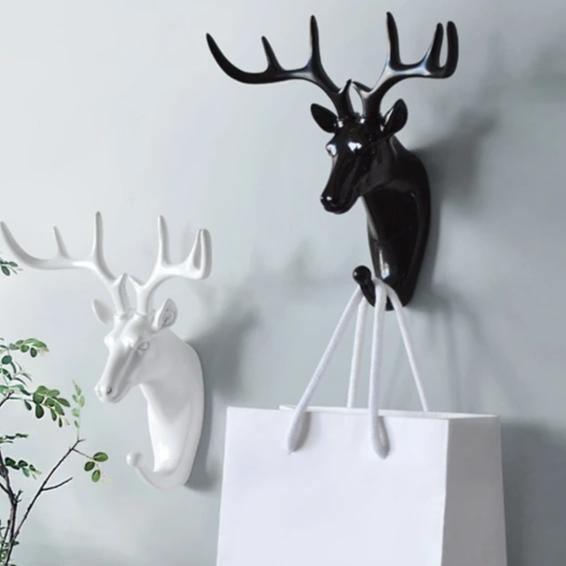 Crochets Muraux en Forme d'Animaux - Patères Décoratives en Métal pour Vêtements et Accessoires