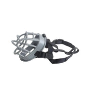 Muselière Réglable pour Chien - Design Ouvert en Caoutchouc pour Promenades et Entraînement