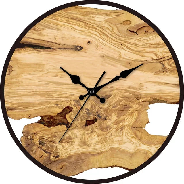 Horloge Murale Transparente en Acrylique - Format 30 × 30 cm
