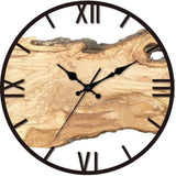 Horloge Murale Transparente en Acrylique - Format 30 × 30 cm