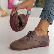 Chaussures Plates Femme à Plusieurs Sangles - Bout Fermé avec Dessus Textile-Synthétique