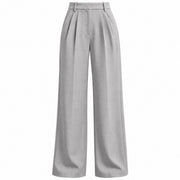 Pantalon Harem Femme en Polyester - Taille Haute Élastique et Coupe Légère