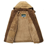 Parka D'hiver - Capuche intégrée Avec Doublure Chaude et Fermeture éclair