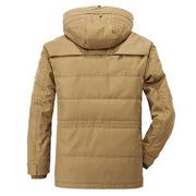 Parka D'hiver - Capuche intégrée Avec Doublure Chaude et Fermeture éclair