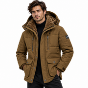 Parka D'hiver - Capuche intégrée Avec Doublure Chaude et Fermeture éclair