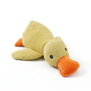 Jouet Canard en Peluche pour Chien - Sifflet Intégré pour Jeu Interactif