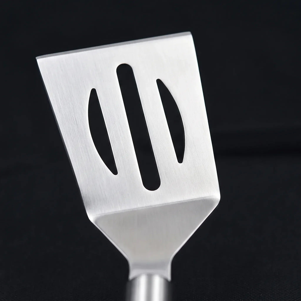 Ensemble d'Ustensiles de Barbecue Portable - Outils en Acier Inoxydable avec Mallette Zippée