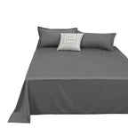 Housse de Couette 100 % Lin - Linge de Lit Respirant Uni pour Toutes les Saisons