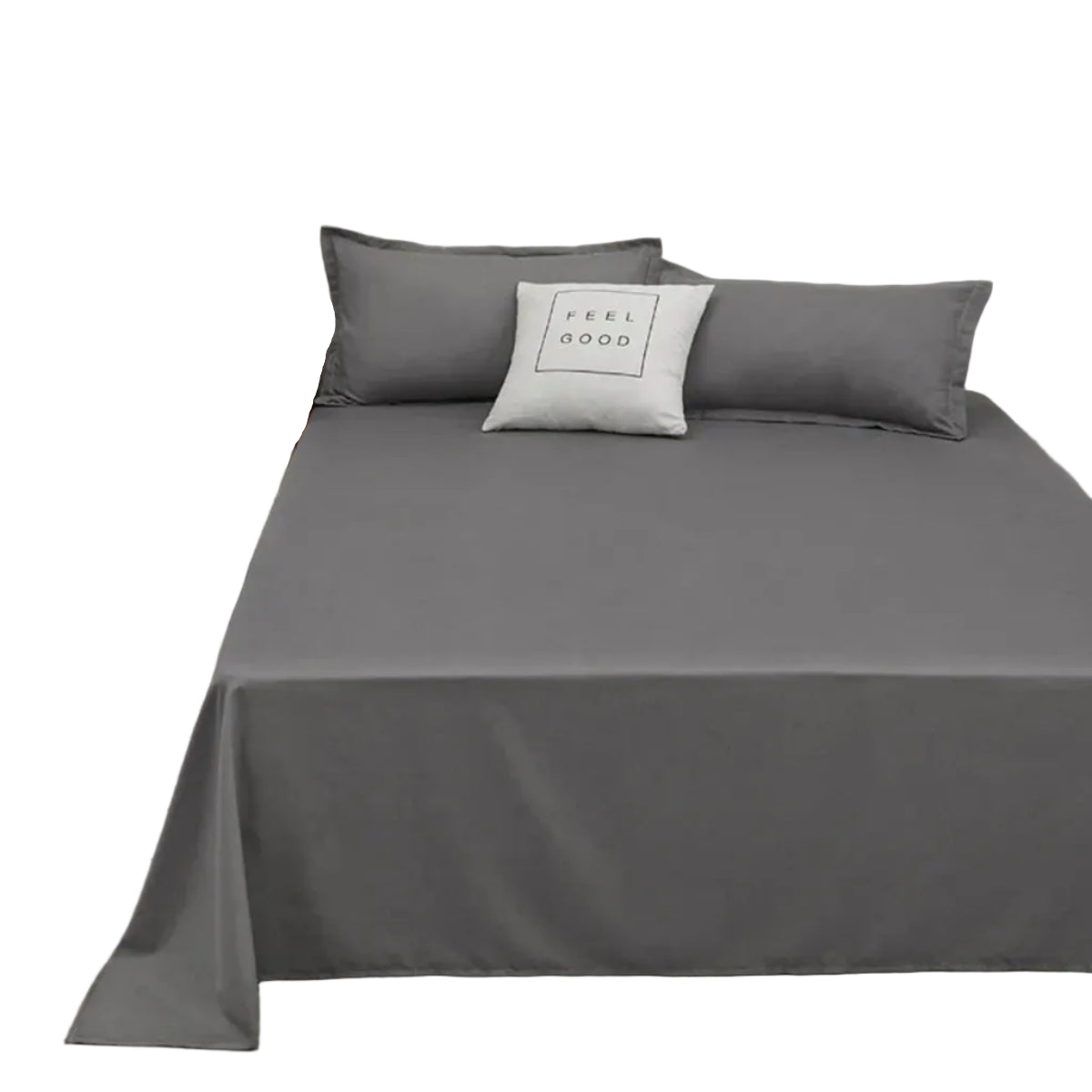 Housse de Couette 100 % Lin - Linge de Lit Respirant Uni pour Toutes les Saisons