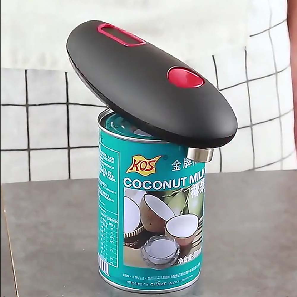 Ouvre-boîte Automatique Pour Cuisine - Outil de Cuisine Électrique en Métal et Plastique