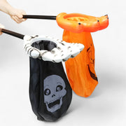 Sac à Bonbons Halloween Réutilisable - Poignée de Transport avec Rangement Spacieux