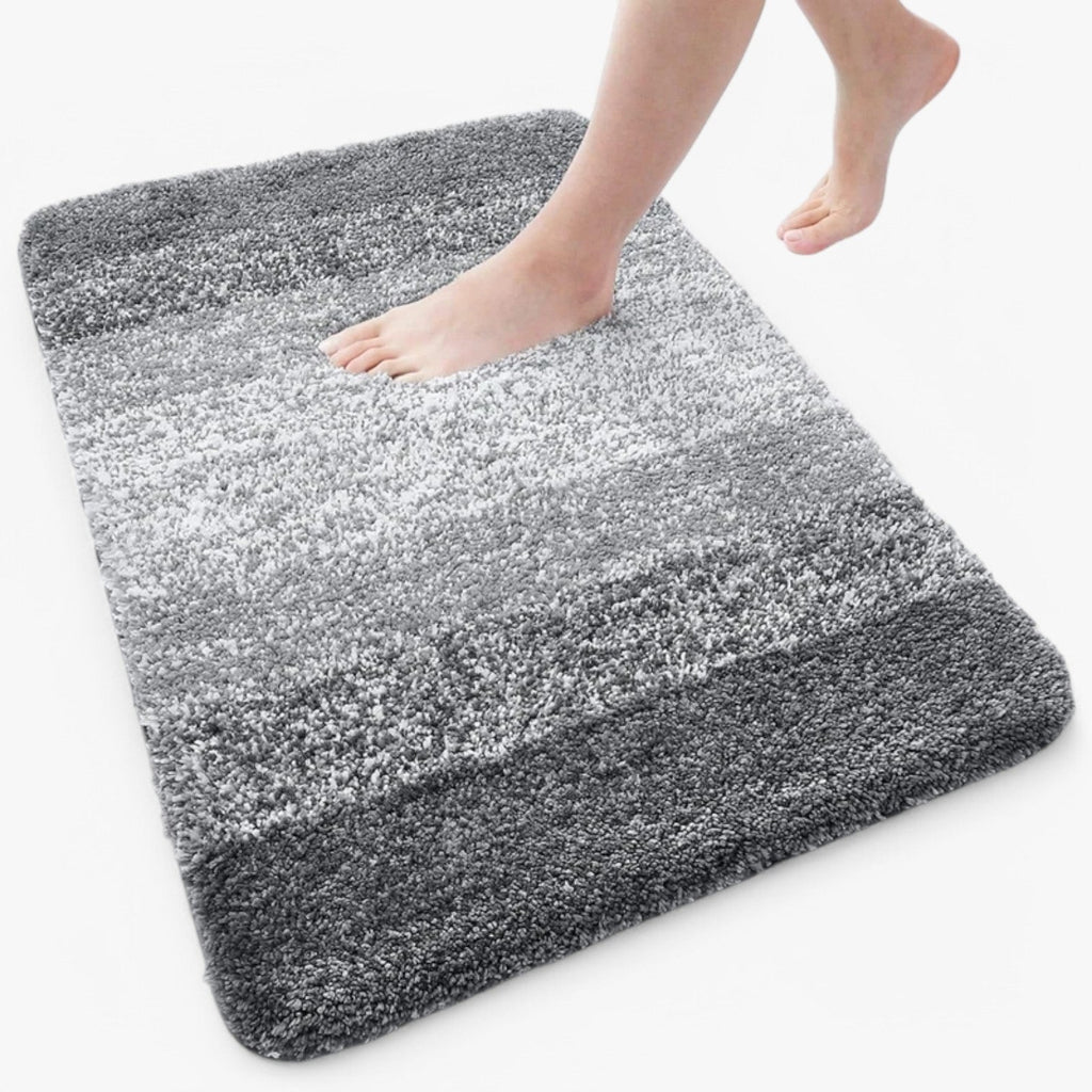 Tapis de Bain Super Absorbant - Tapis Antidérapant en Microfibre pour Salle de Bain et Maison