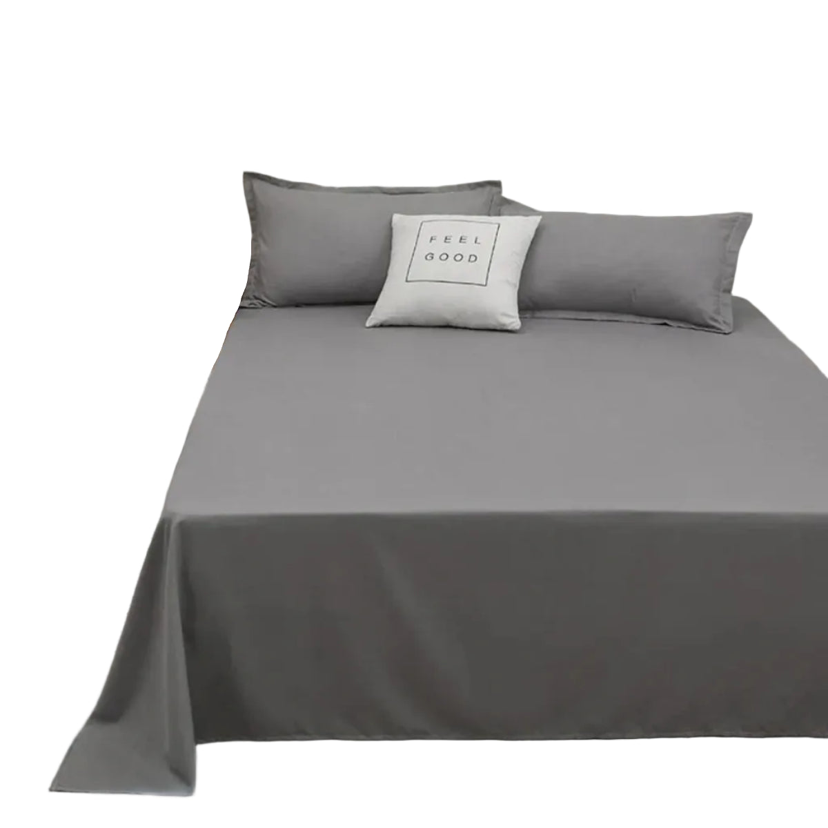 Housse de Couette 100 % Lin - Linge de Lit Respirant Uni pour Toutes les Saisons