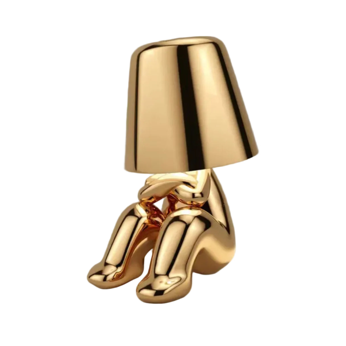 Lampe de Table LED Rechargeable - Aluminium et Résine avec Éclairage Réglable