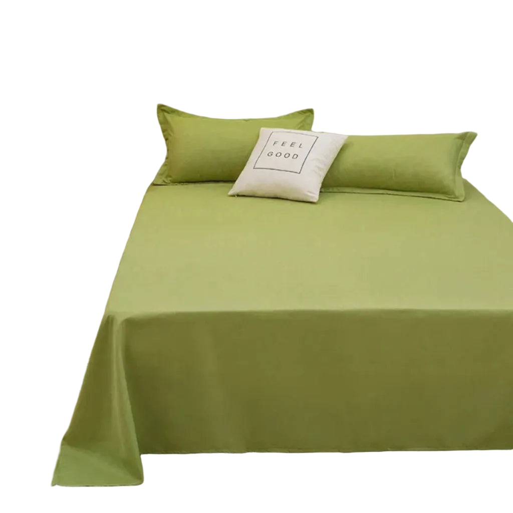 Housse de Couette 100 % Lin - Linge de Lit Respirant Uni pour Toutes les Saisons